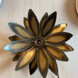 Applique fleur en métal