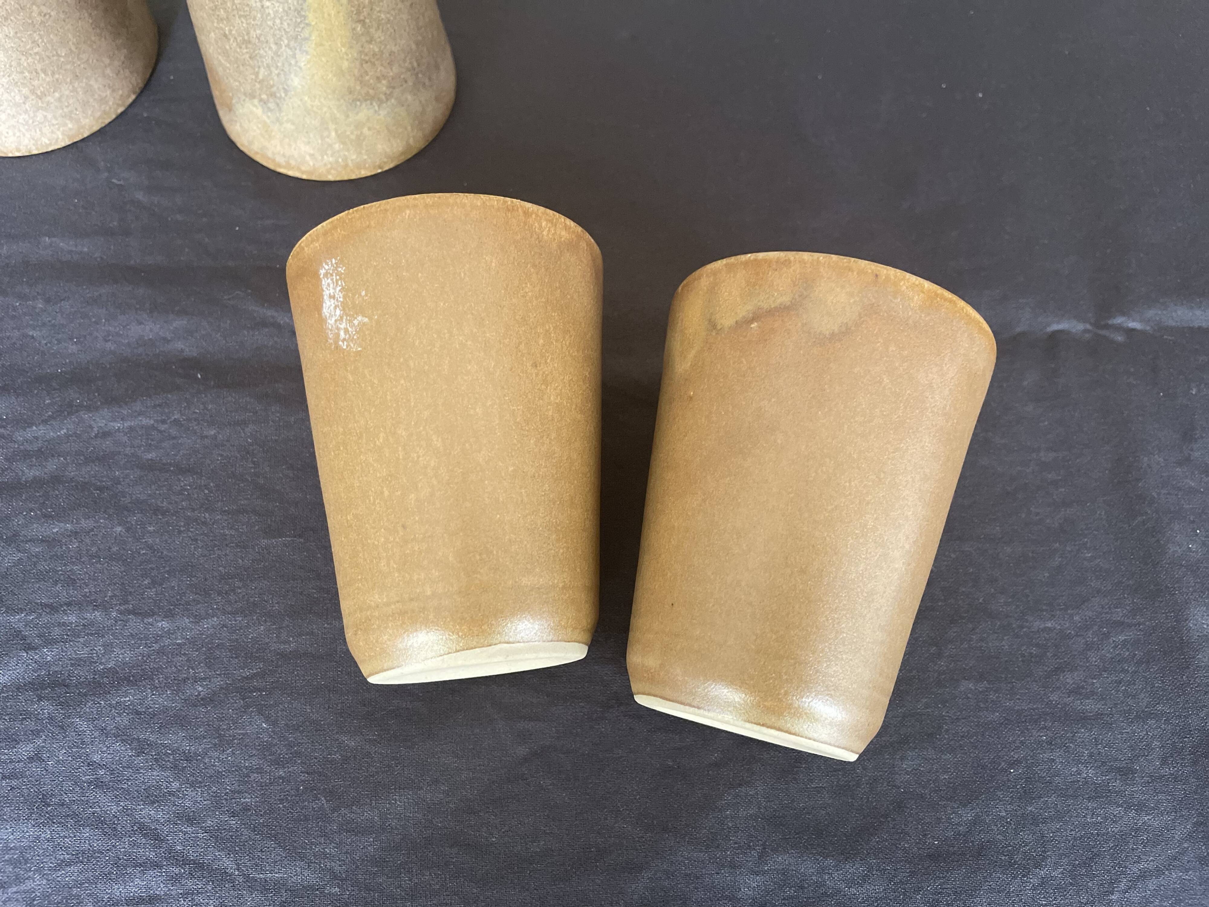 Sandstone mugs