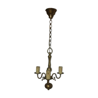 Antique bronze chandelier