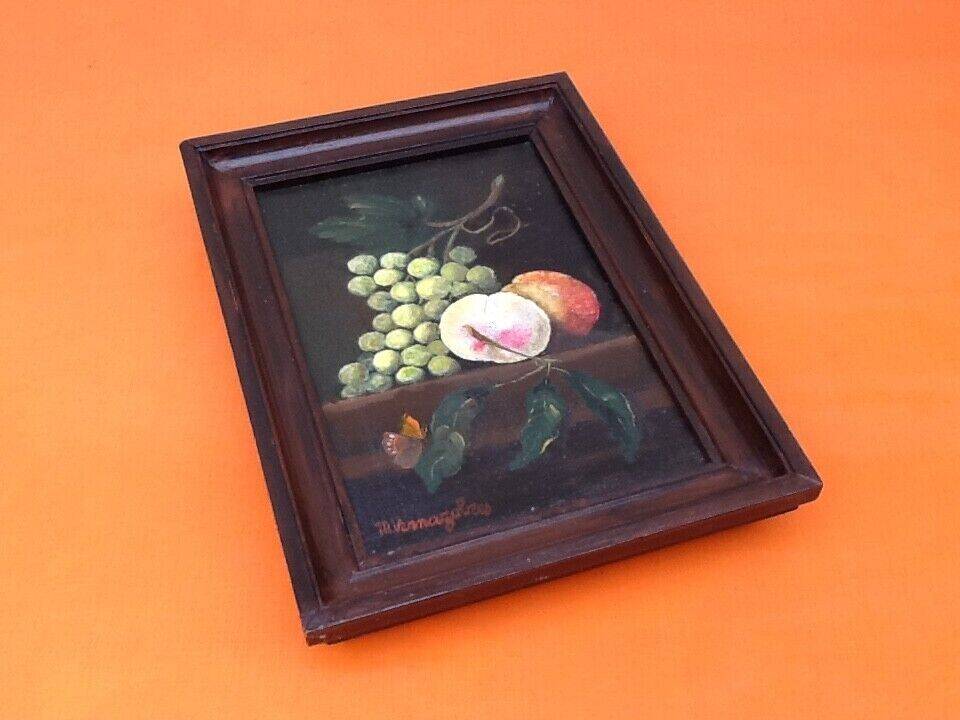 Painting Oil on canvas “still life with fruits”