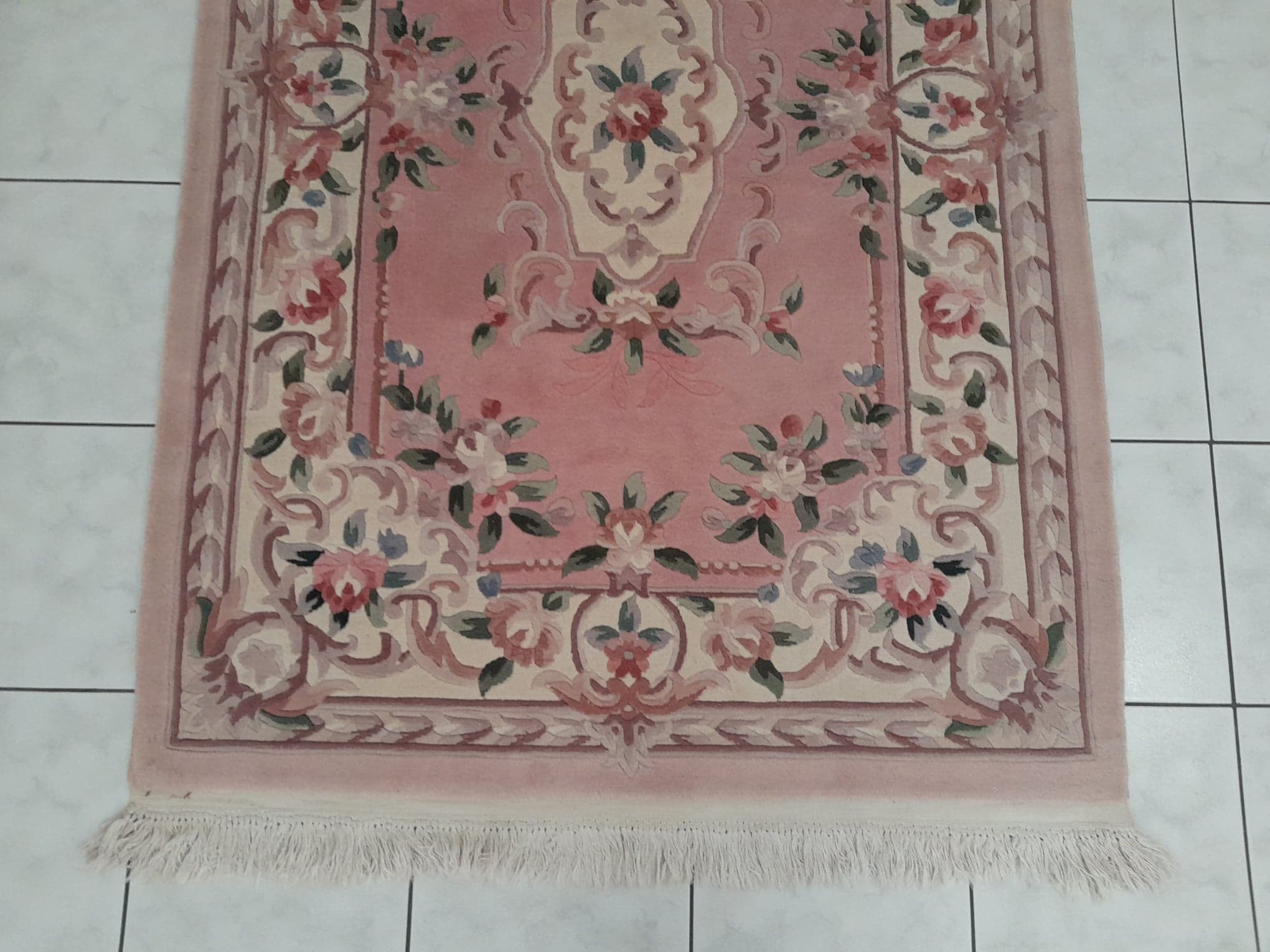 Chinese carpet style Aubusson handmade 186x123cm
