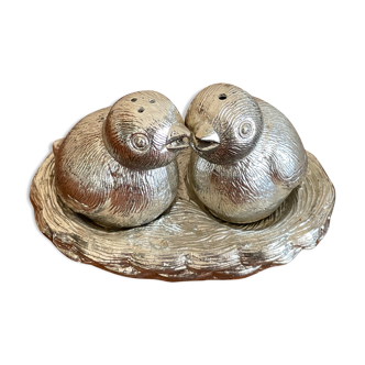 Duo birds salt and pepper