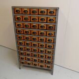 Vintage filing cabinet with 45 drawers