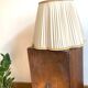 Vintage pleated lampshade