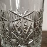 Set of 5 crystal whiskey glasses