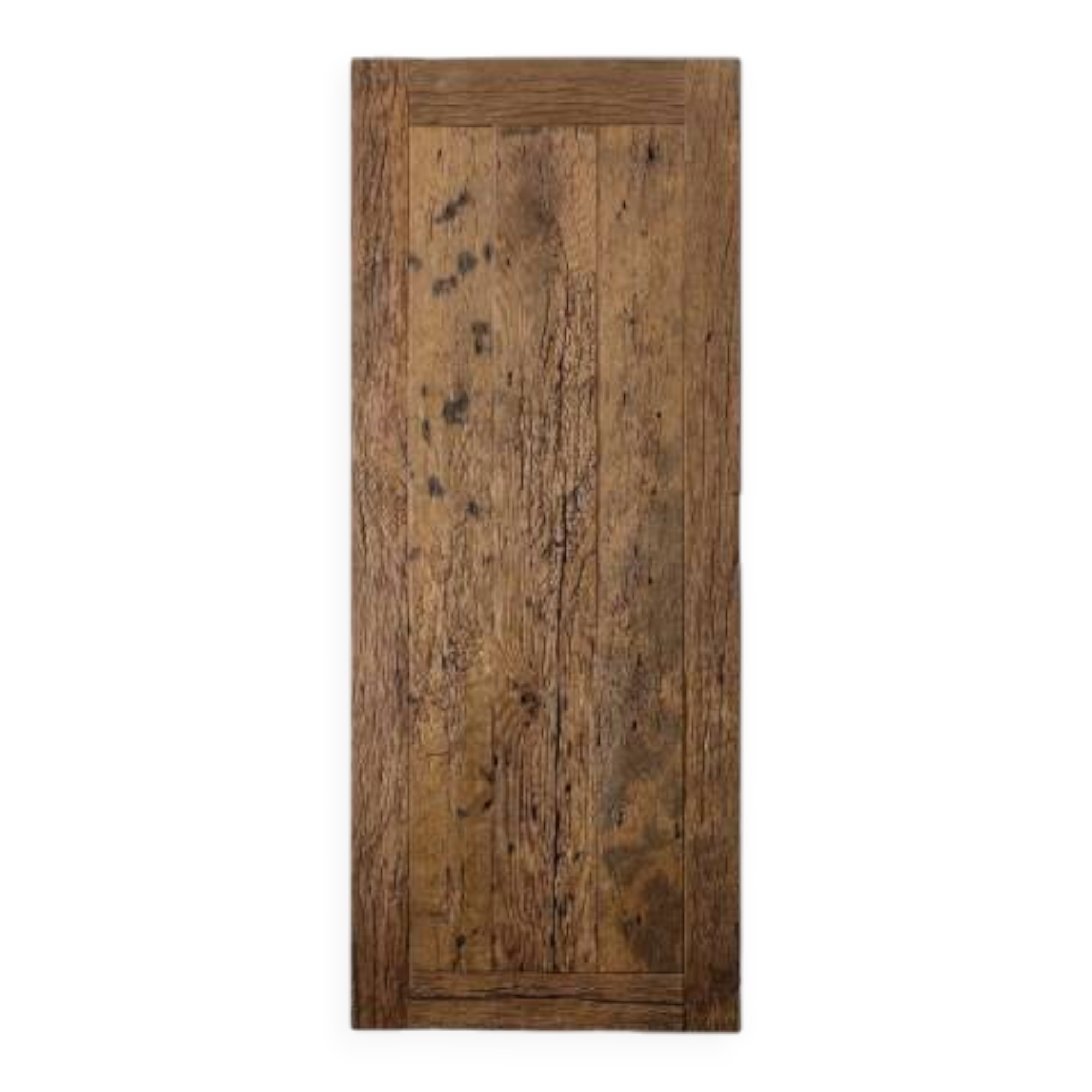 Rustic oak door leaf, 800 × 2000 mm