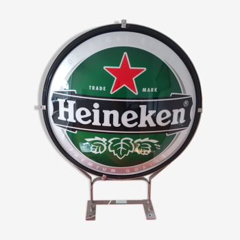 Enseigne de bistrot lumineuse Heineken 1980/90