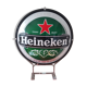 Light bistro sign Heineken 1980/90