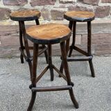 Set of 3 Bar Stools for Restaurant, Pub, Tavern