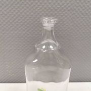 A  Bertil Vallien carafe with stopper for Kosta Boda, 1980s. Rainbow series