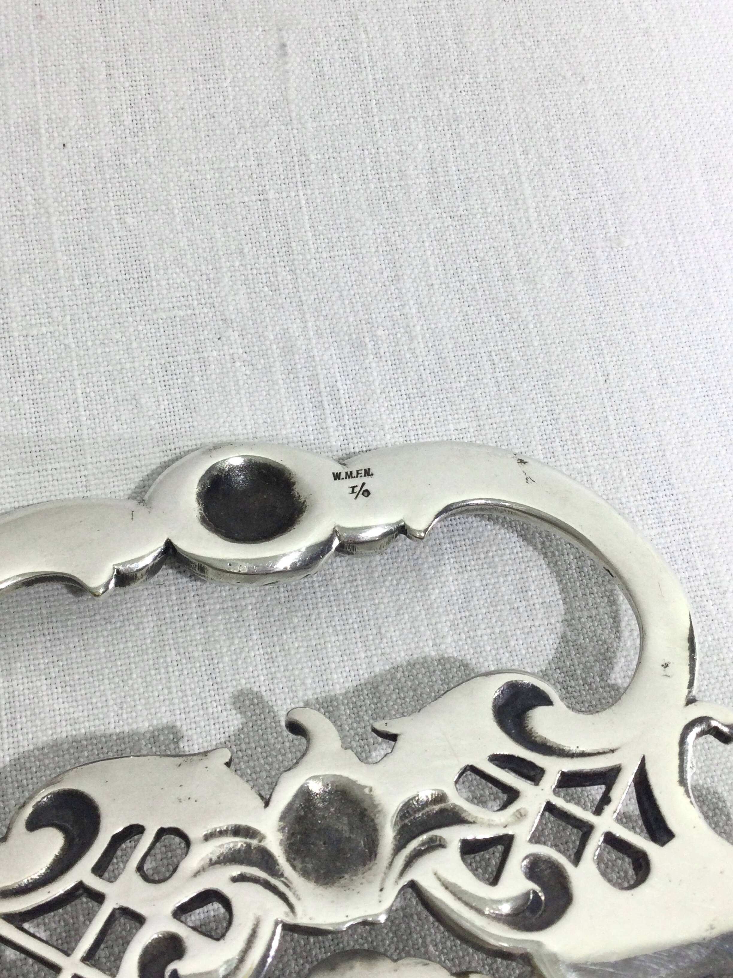 WMF - Silver-plated metal serving tray