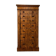 Commode Wellington anglaise en placage de noyer, époque Victorienne