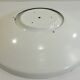 Large vintage ceiling light in opaline glass and brass – Arne Jacobsen style