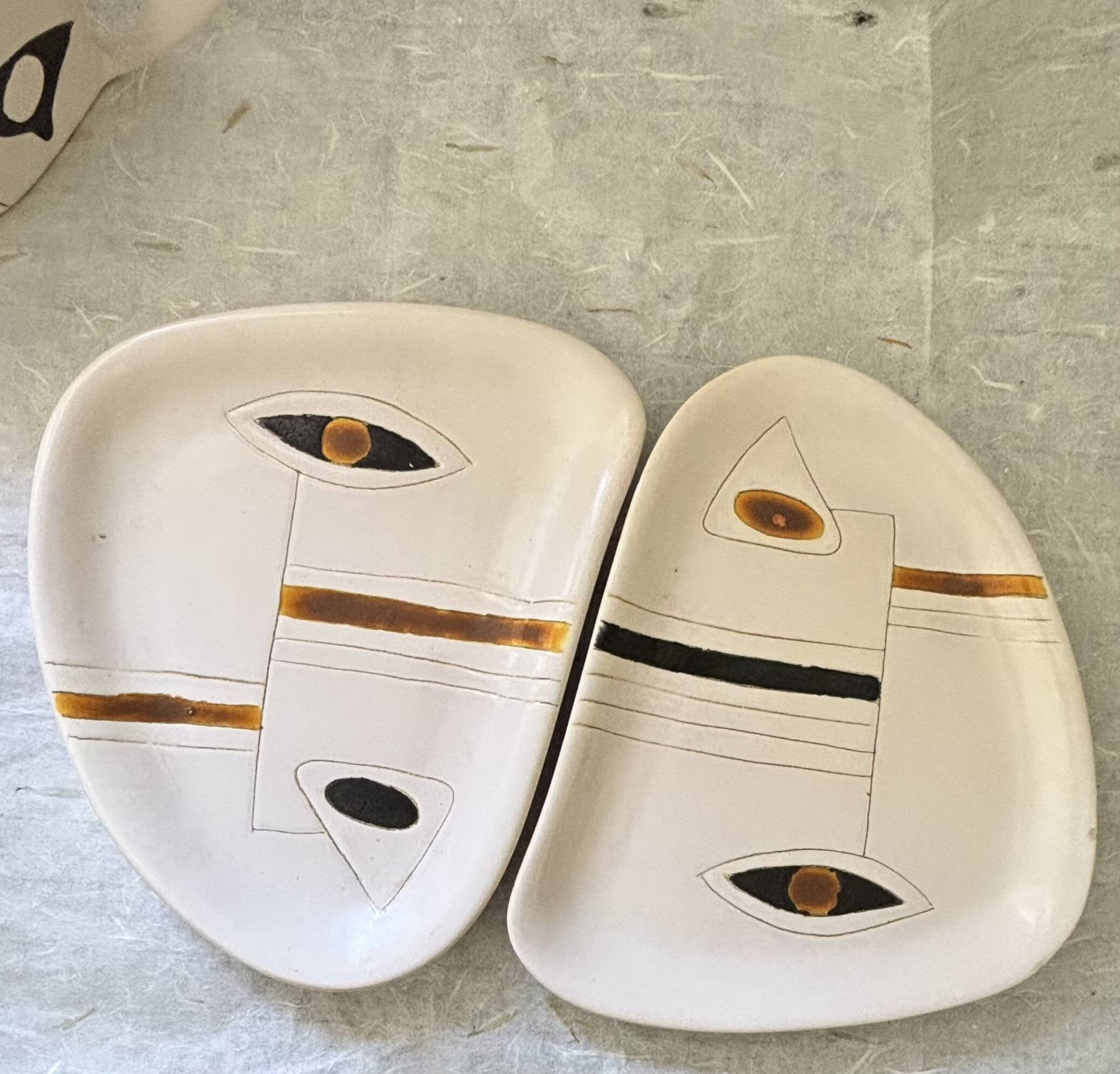 Ceramic tête-à-tête service, 1950s