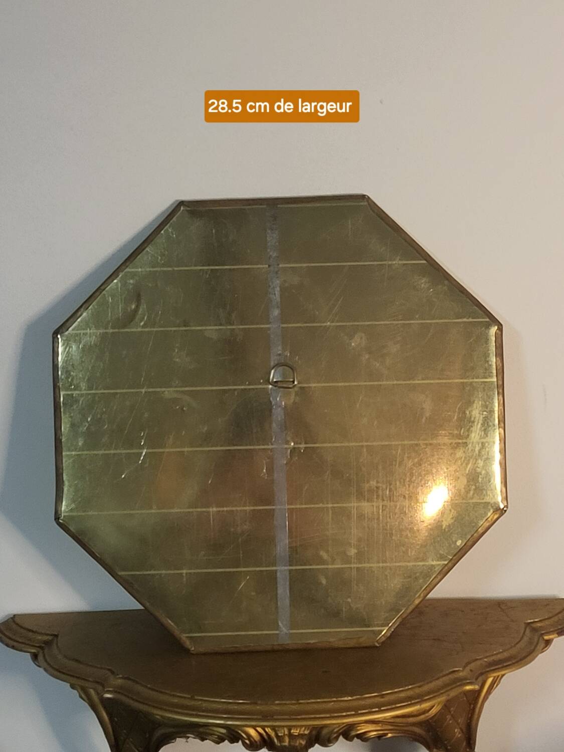 Brass mirrors
