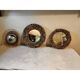 3 vintage mirrors from the 1970s