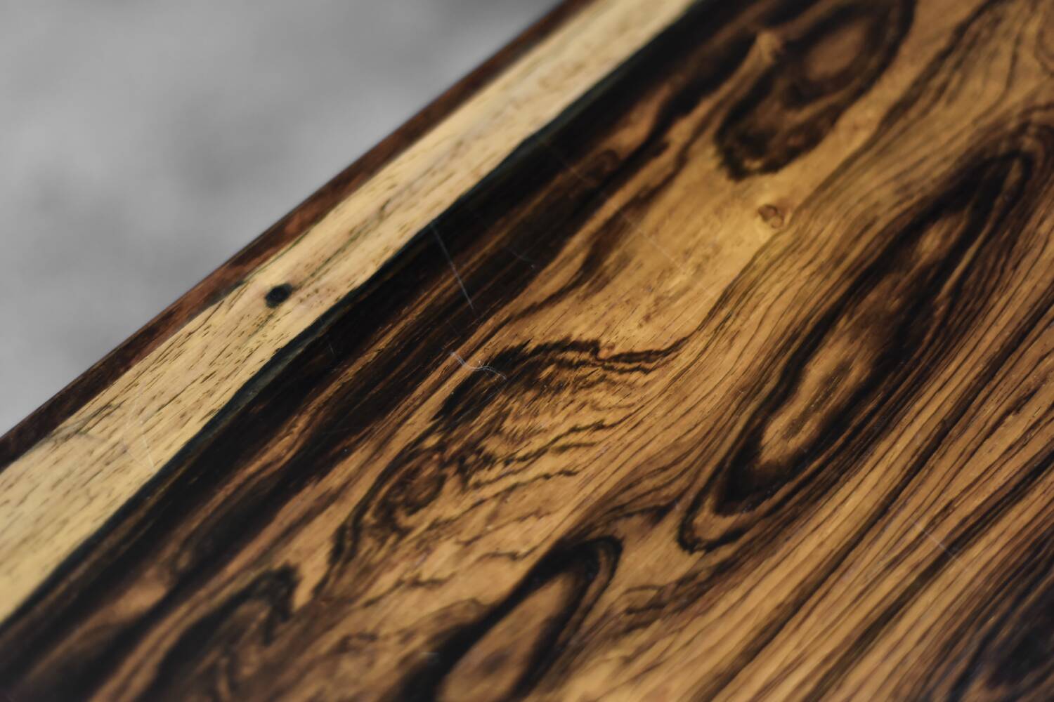 Vintage Mid-Century Modern Swedish Square Rosewood and Aluminium Coffee Table