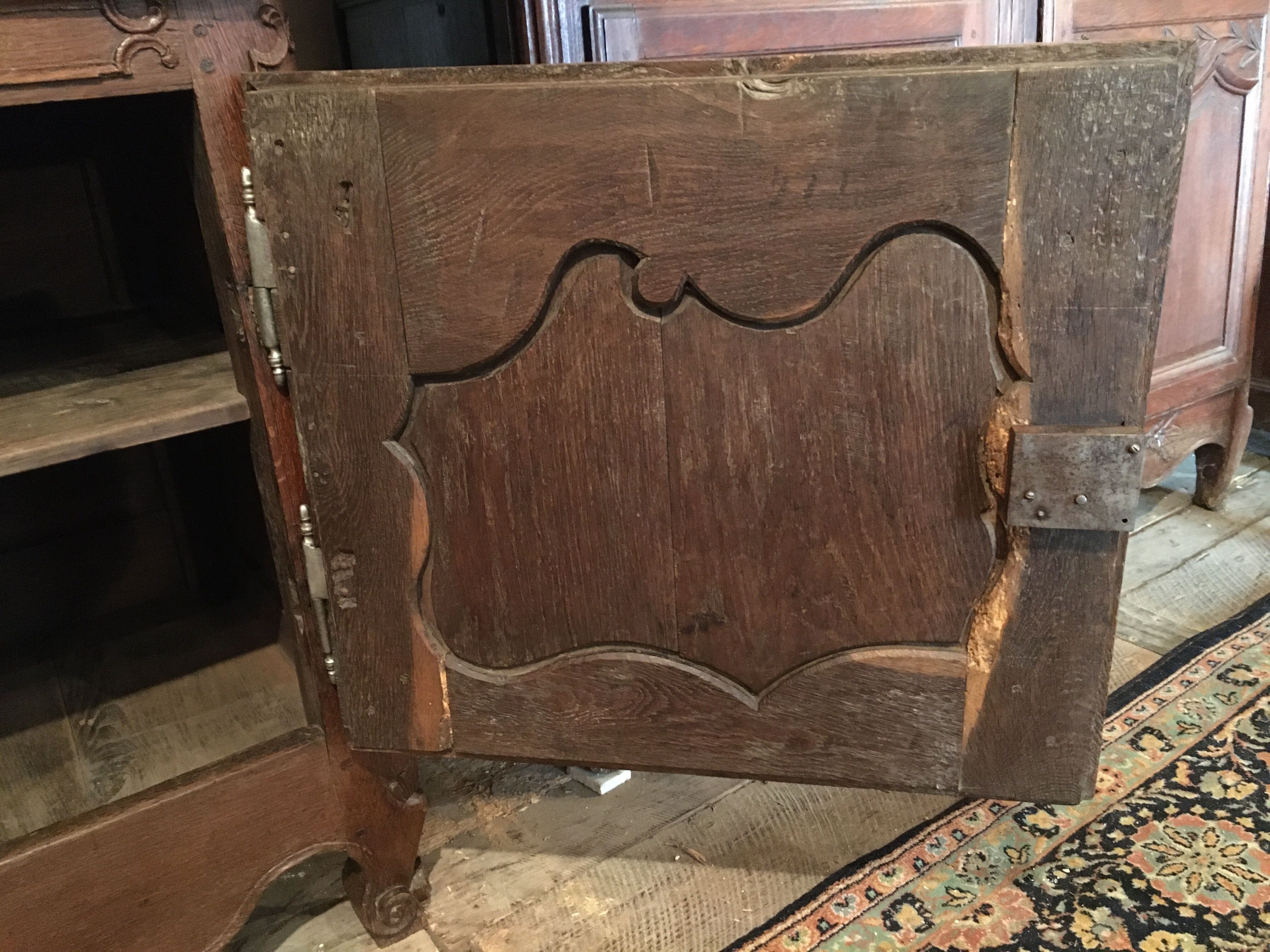 Buffet 2 body Louis XV Lorraine XVIII ° era