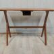 Console vintage pieds compas