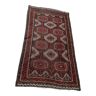 Antique Turkmenistan rug 206x109