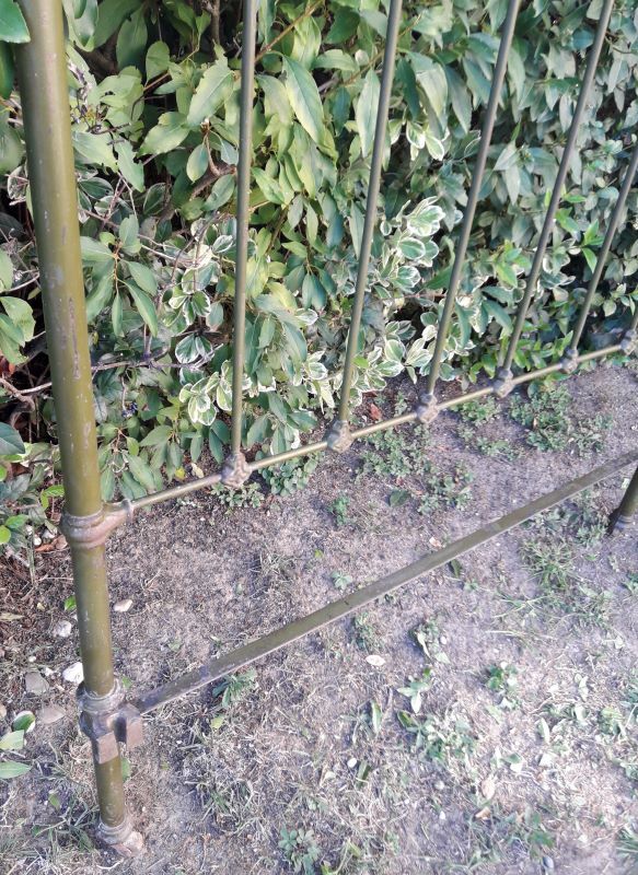 Napoleon III iron headboard L127xH144