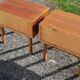 Paire de chevets vintage