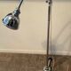 Medical or workshop floor lamp from the 1950s-60s in chrome metal.