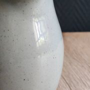 Pichet en grès vintage | Grès de l'Arnon France | Décor floral