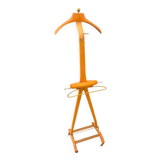 Valet de chambre vintage en hêtre – Fratelli Reguitti, design 1950, mobilie