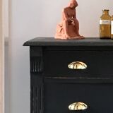 Dresser painted in Matt Black