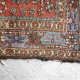 Tapis persan ancien tissé à la main Heriz, années 1920 - 140x97cm