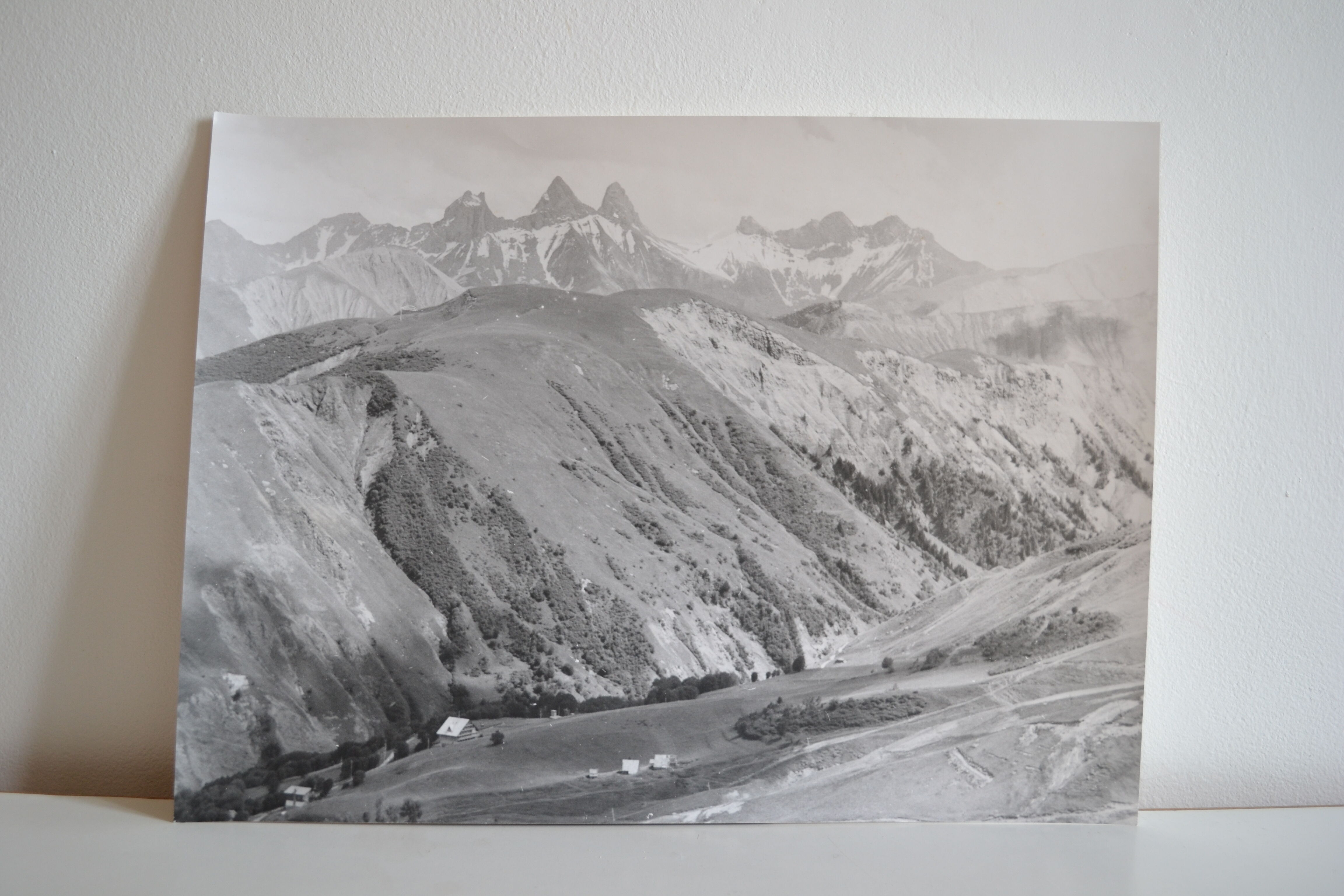 Anonymous silver photo mountains circa 1970