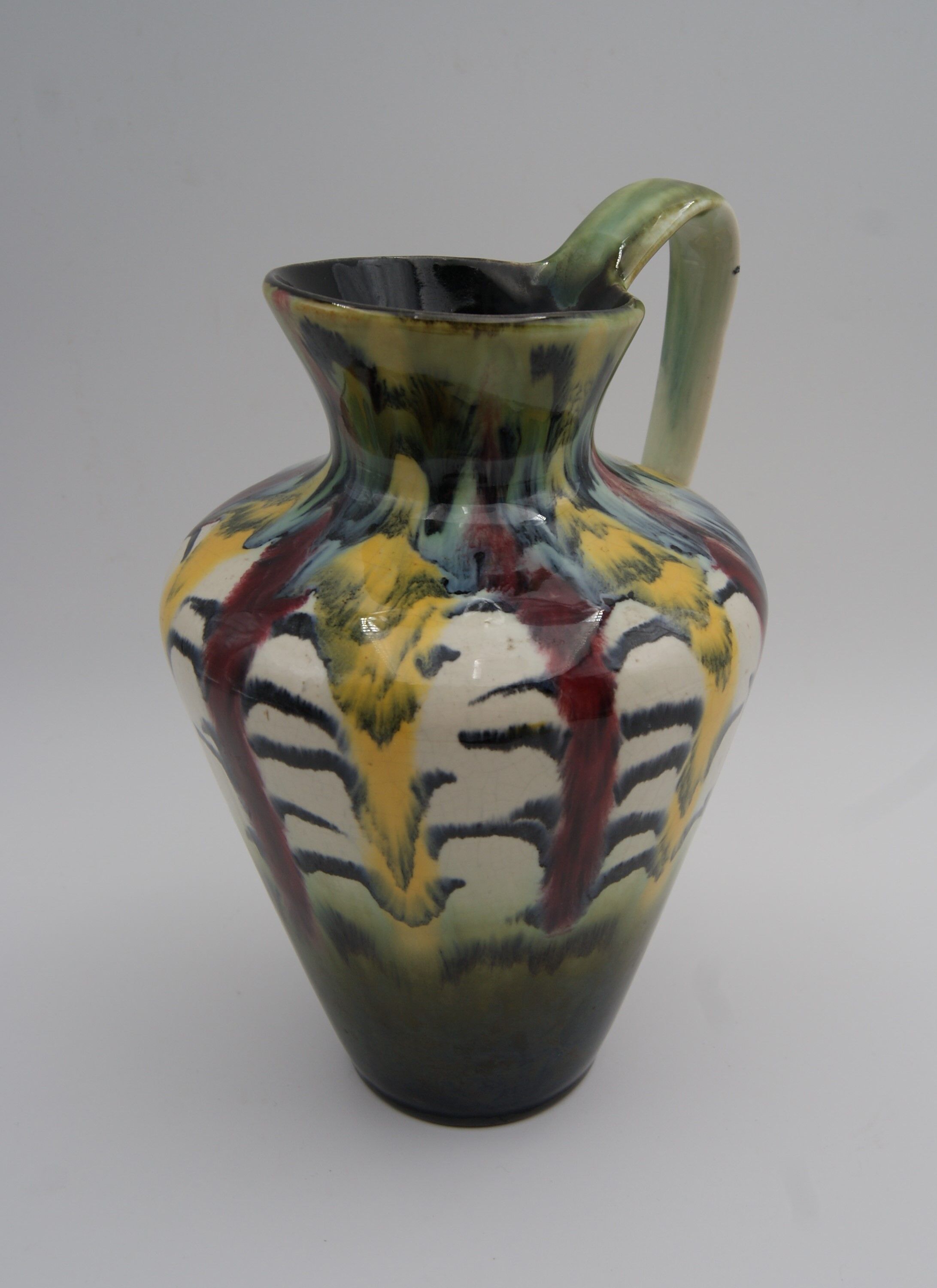 Vase W. Germany a anse Ü Keramik