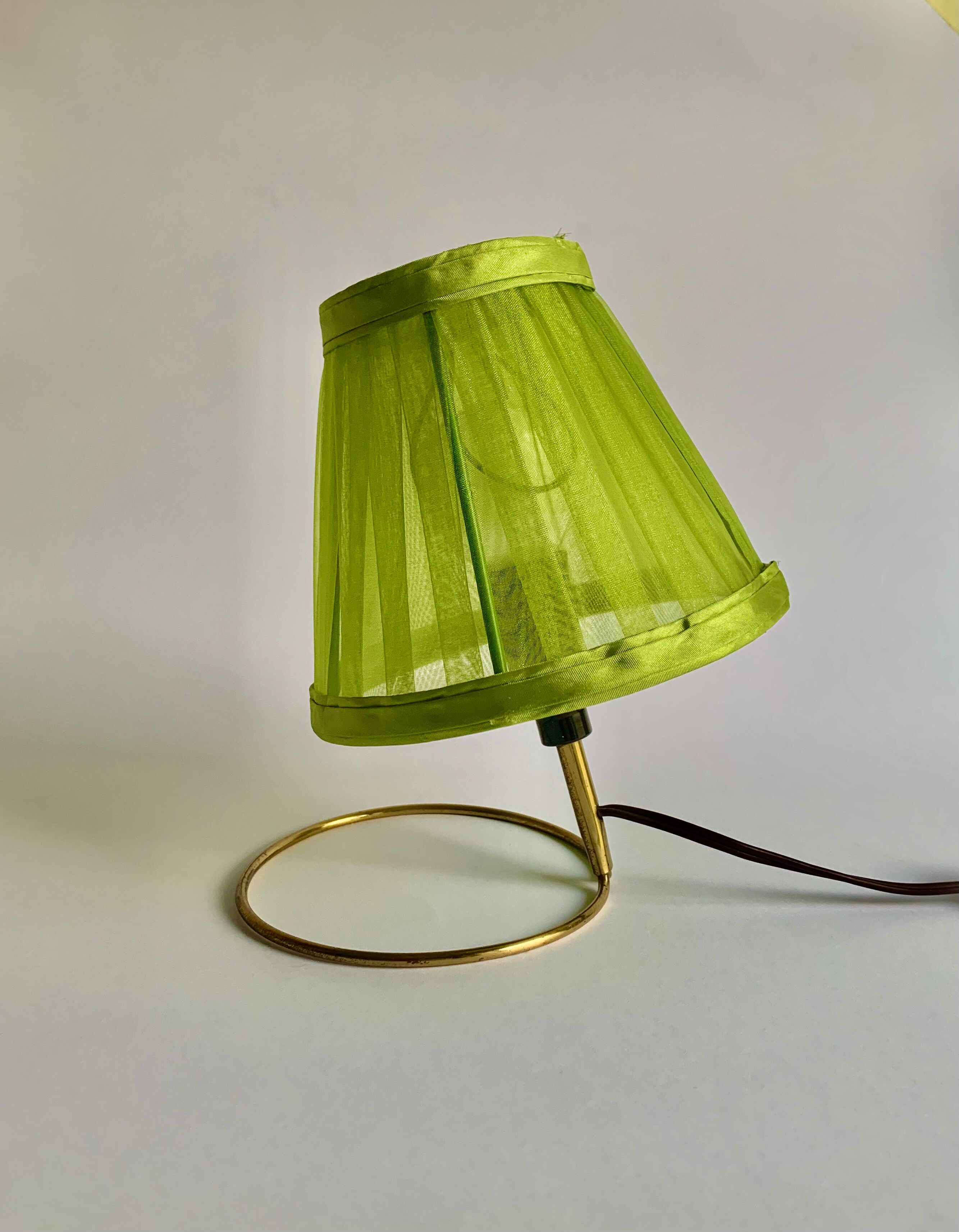 Vintage bedside lamp, J. T Kalmar, 1950s