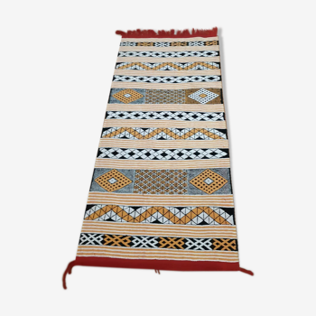 Moroccan berber kilim carpet 160 x 60 cm