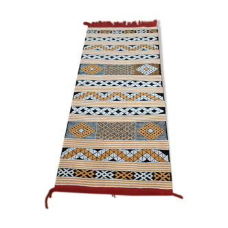 Moroccan berber kilim carpet 160 x 60 cm