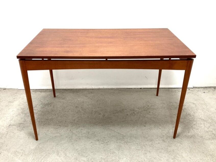 Mahogany SAM table, DREVOTAR edition, Czechoslovak vintage 1960s