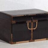Antique Japanese chest in dark colour – Meiji / Taishō period (c.1868-1926) #13
