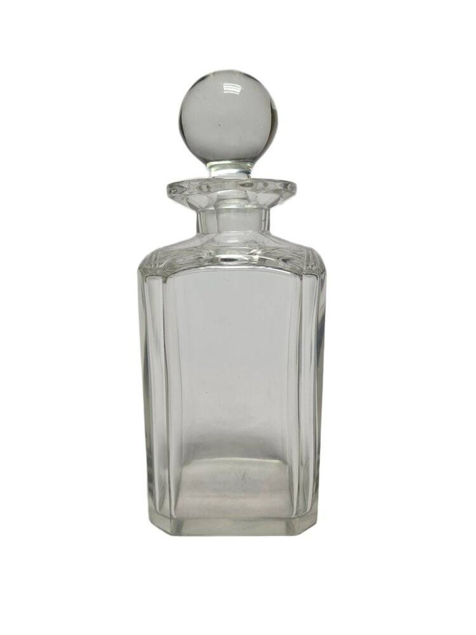 Art Deco crystal carafe, Germany, 1900s