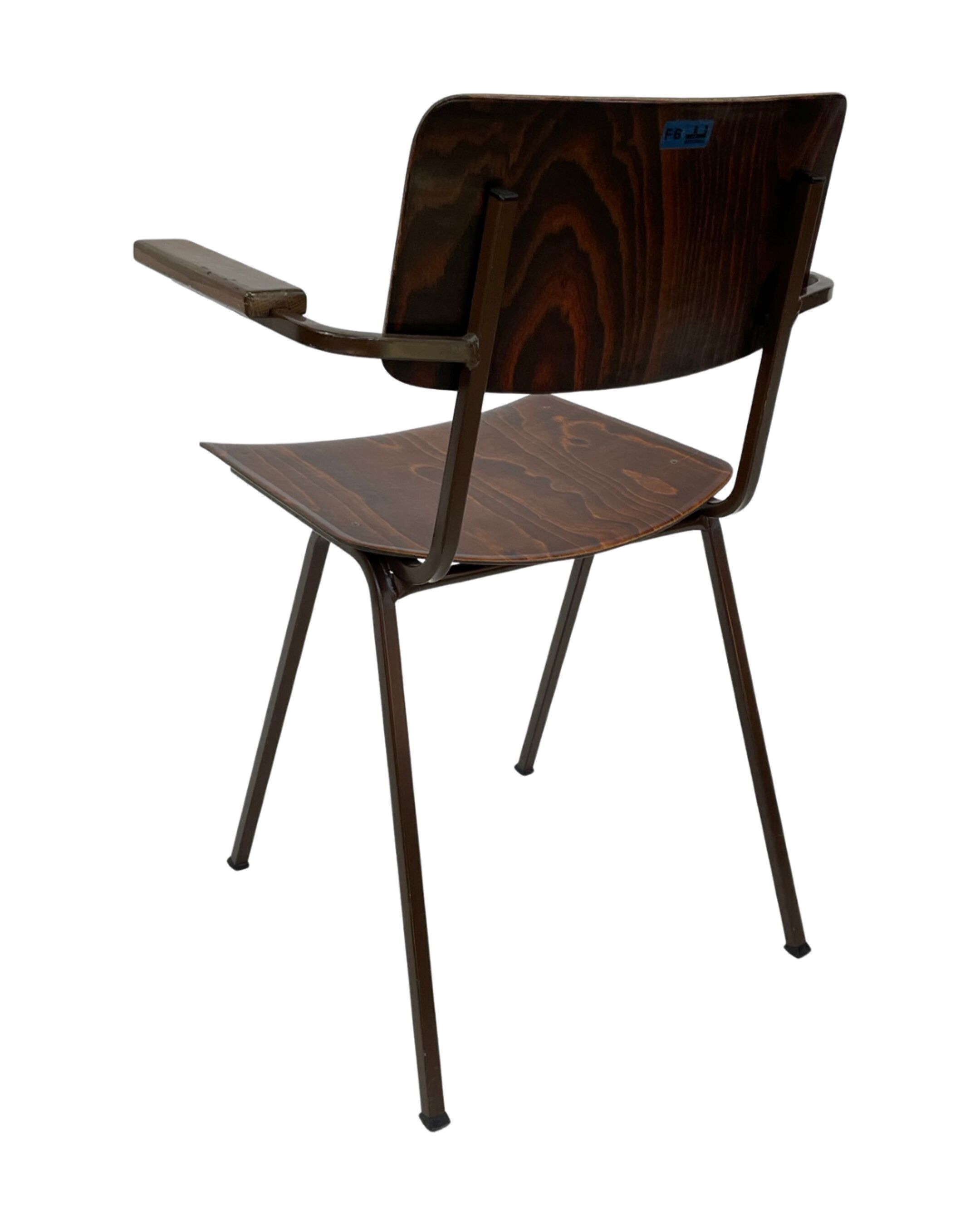 Chaises vintage school années 1960 Eromes