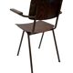 Chaises vintage school années 1960 Eromes