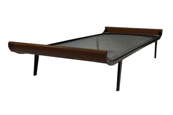 Banquette éclairée vintage Auping Cléopâtre design par Dick Cordemeyer années 60