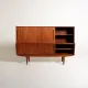 Danish Teak Highboard, 1960s