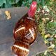 Retro zoomorphic terrine turkey