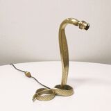 Bronze cobra lamp, 1950