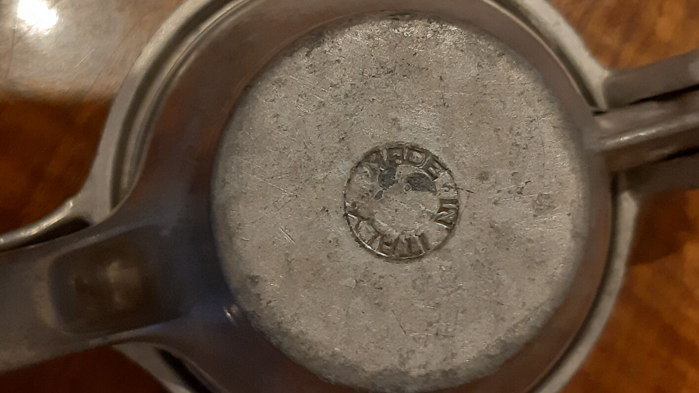 Vintage citrus press