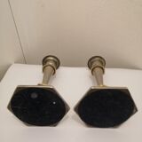 Art deco candle holders