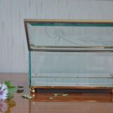 Glass and mirror jewellery box