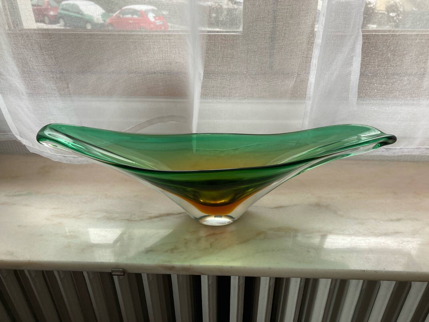 Murano Sommerso empty pocket cup