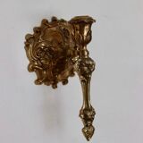 Swedish wall sconce in brass, mid-20th century.